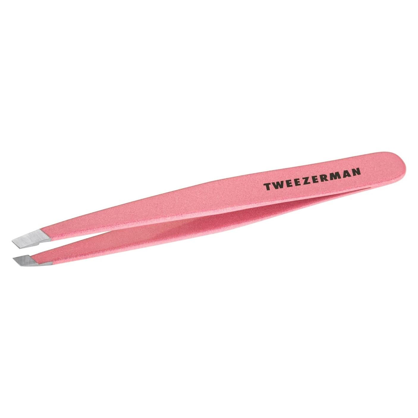 Pinzas de Cejas en Ángulo Tweezerman Rosa Polvoriento 6.4cm
