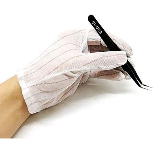 Juego de Pinzas Curvadas B.A de Acero Inoxidable 3PCS