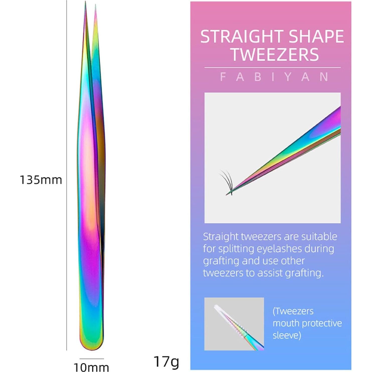 Juego de Pinzas Curvadas KLTMYFW de Acero Inoxidable 2 Piezas