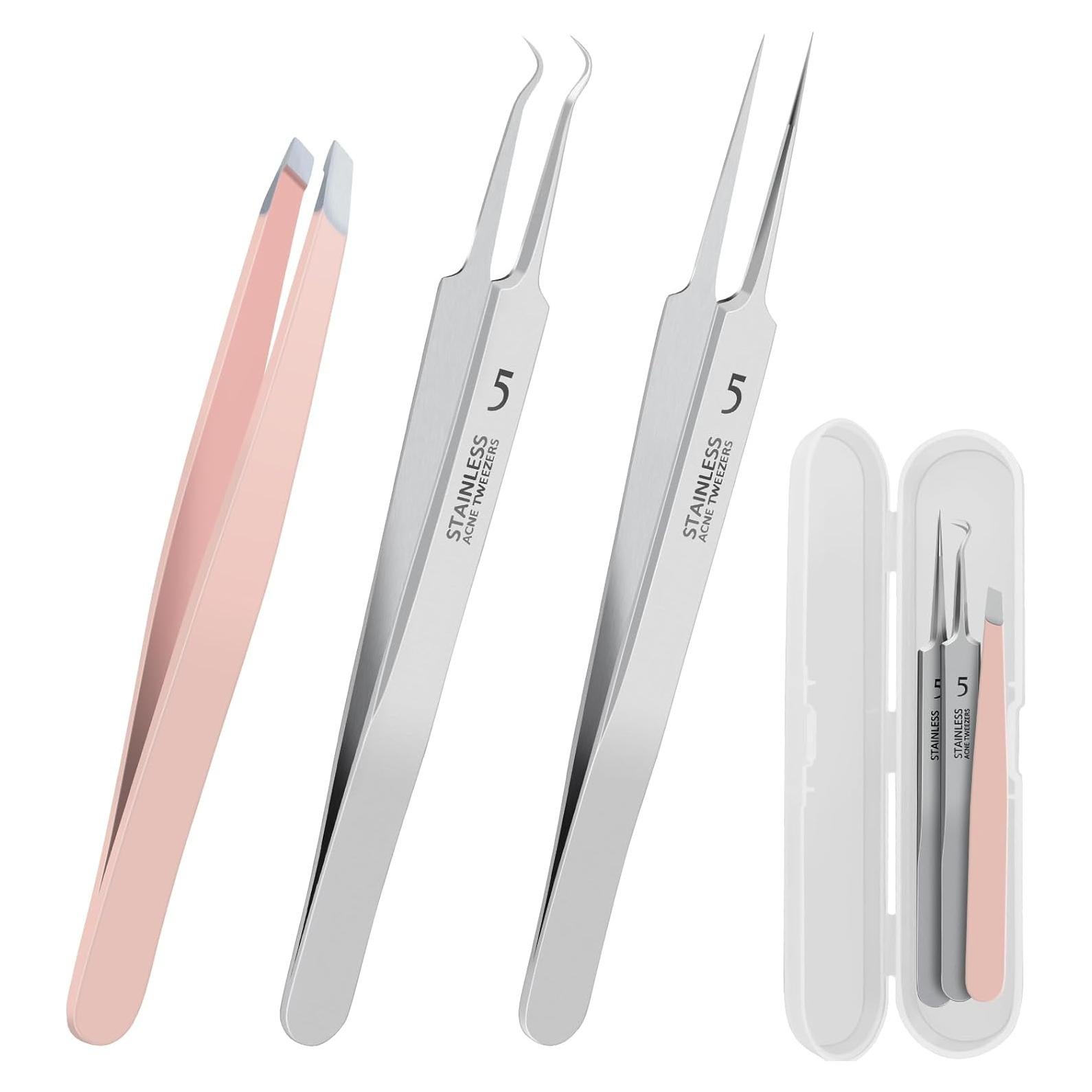 Juego de Pinzas WSYUB para Puntos Negros y Vello Encarnado