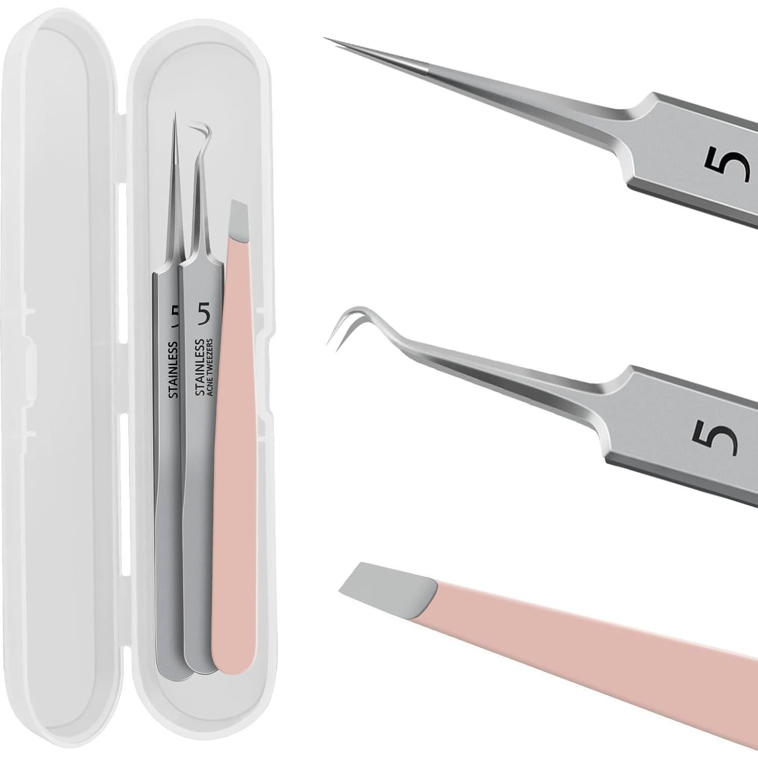 Juego de Pinzas WSYUB para Puntos Negros y Vello Encarnado