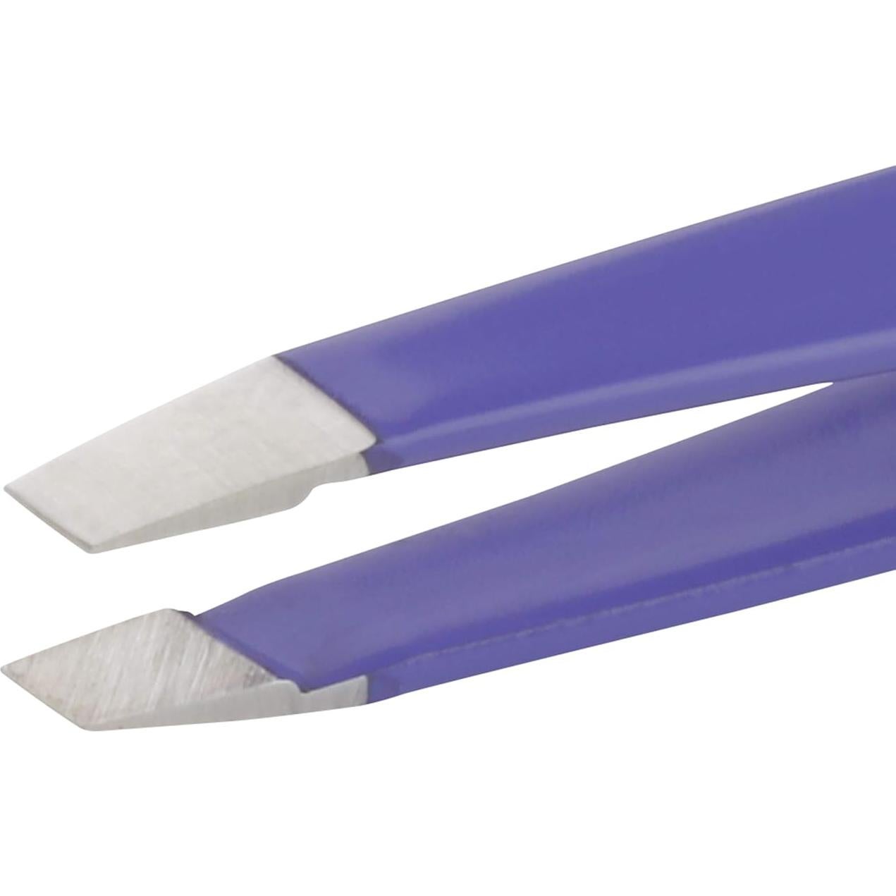 Pinzas de Viaje Mini Slant Tweezerman para Cejas Lila