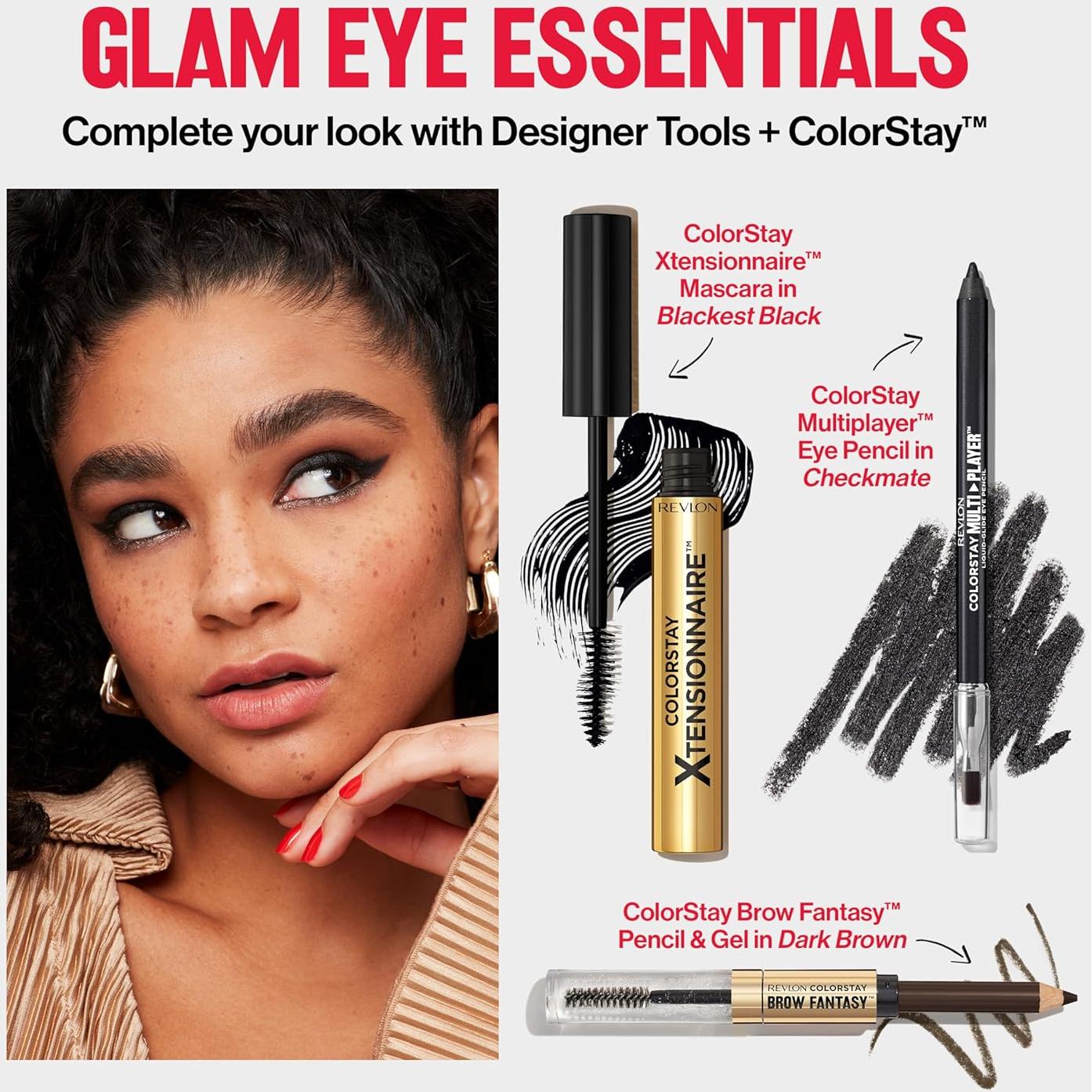 Juego de Cejas Revlon Designer con Tijeras y Cepillo Spoolie