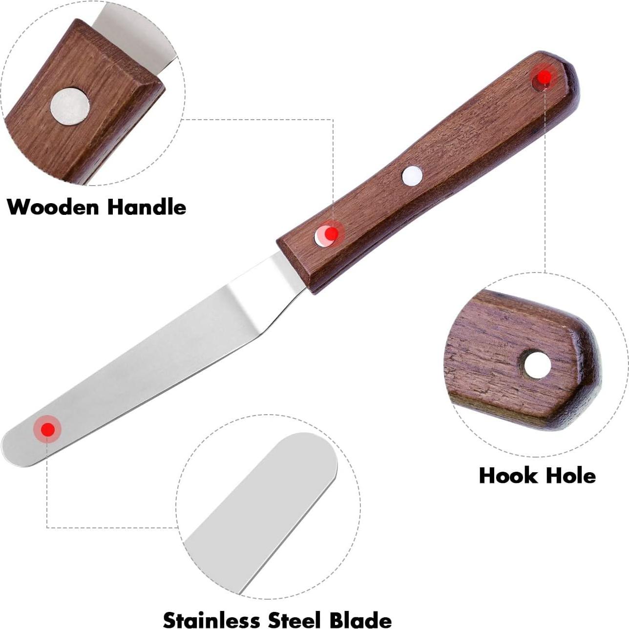 Set de Pinzas de Cocina Cridoz 6 Pcs Acero Inoxidable