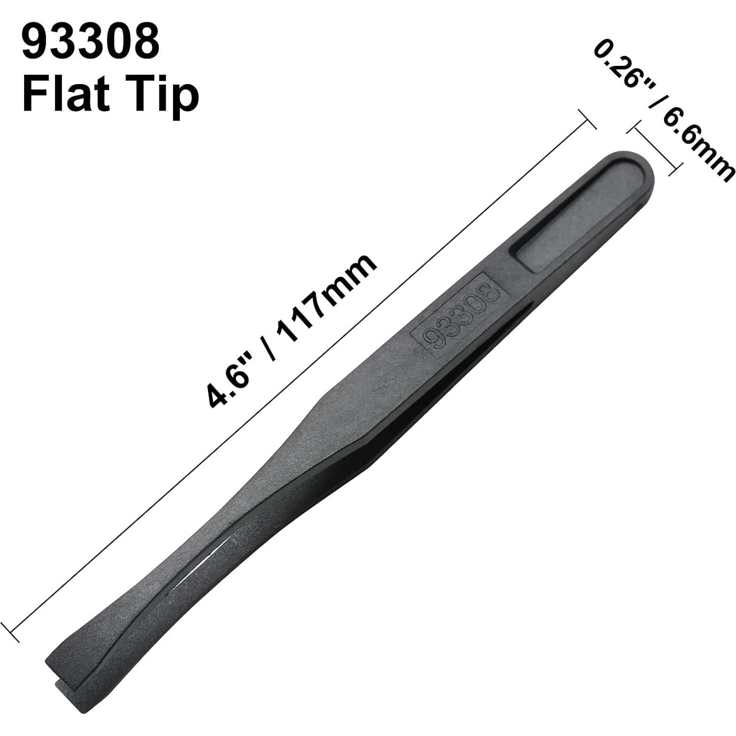 Juego de 10 Pinzas de Plástico Antiestáticas Qjaiune 117mm