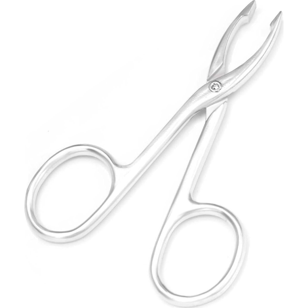 Pinzas de Cejas Motanar 2 Piezas Acero Inoxidable Plata