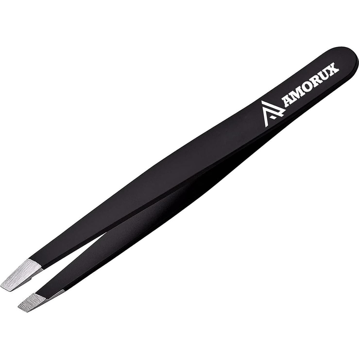 Pinzas para Cejas Amorux de Acero Inoxidable - 10 cm