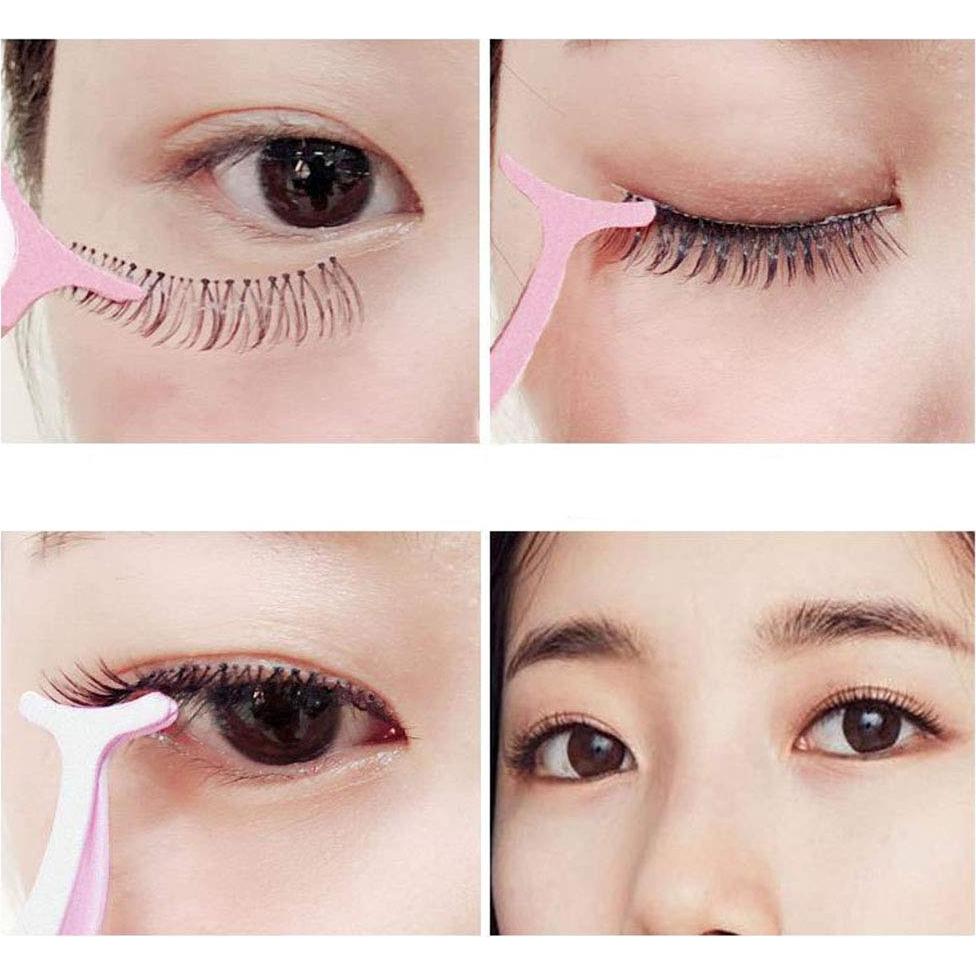 Pinzas para Pestañas Profesionales YiQiYi 3PCS Acero Inoxidable