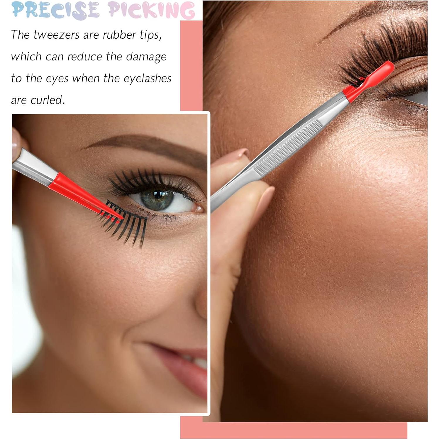 Juego de Pinzas con Puntas de Goma Honoson - 3 Piezas