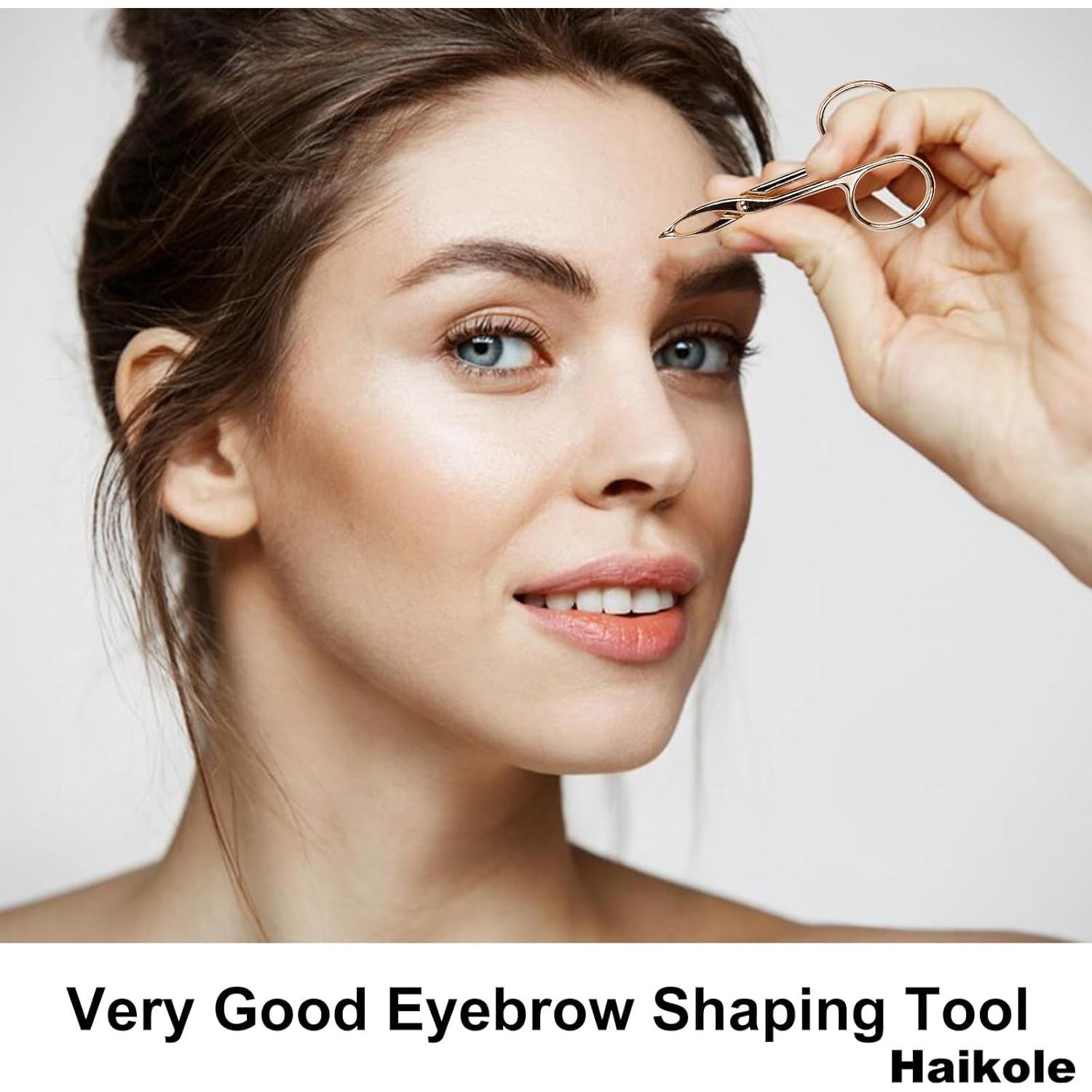 Kit de Eliminación de Vello Facial Haikole - 3 Pinzas Ergonómicas