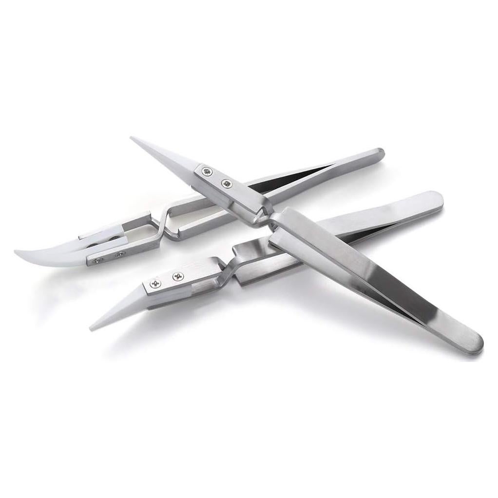 Juego de Pinzas Inversas YAKAMOZ de Cerámica 3 Piezas