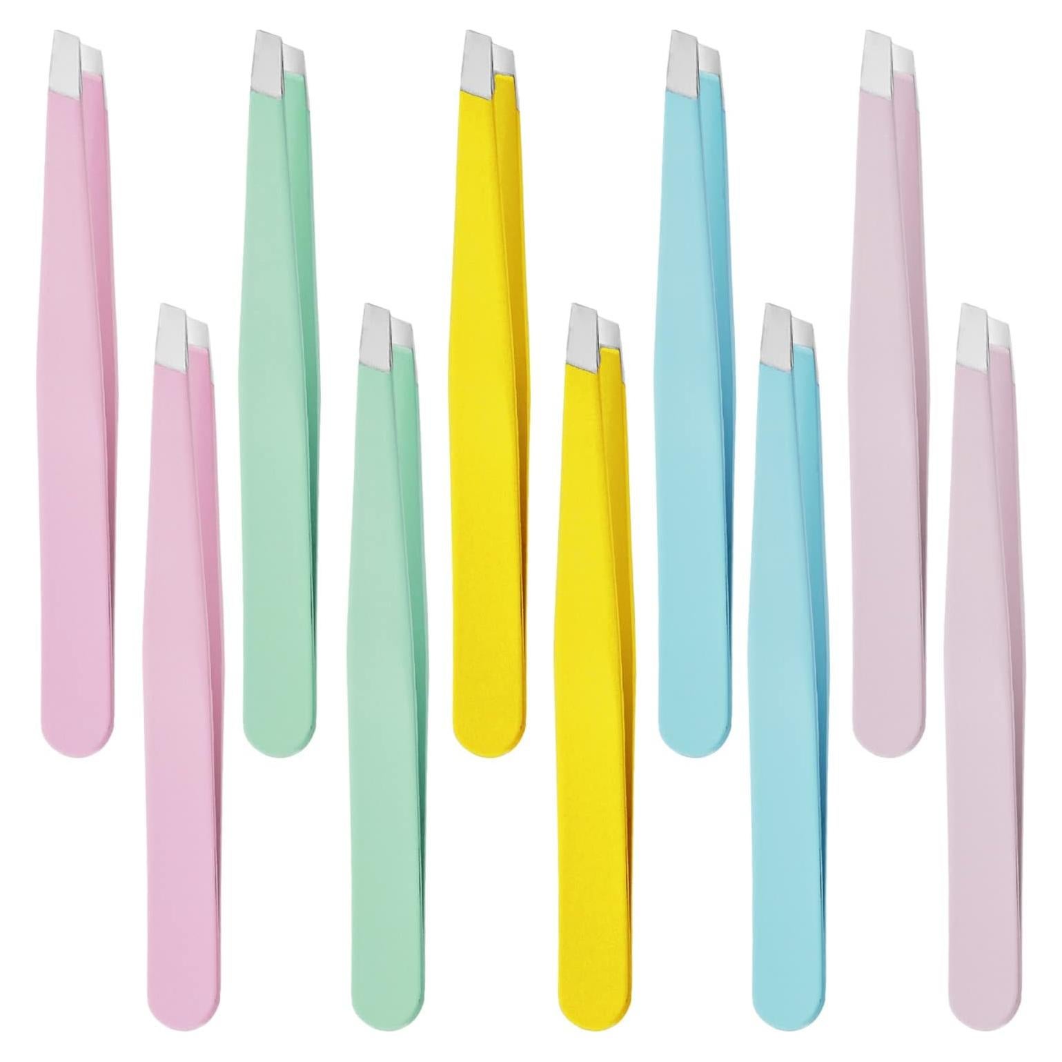 Juego de Pinzas de Acero Inoxidable REDANHA, 10 Piezas