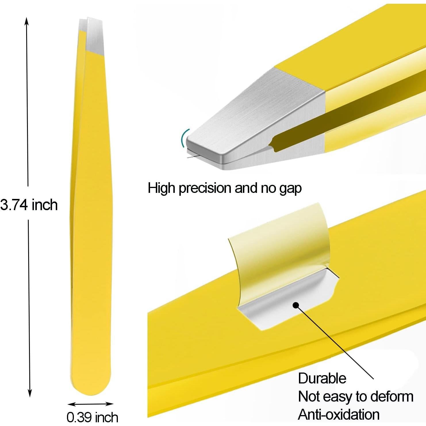 Juego de Pinzas de Acero Inoxidable REDANHA, 10 Piezas