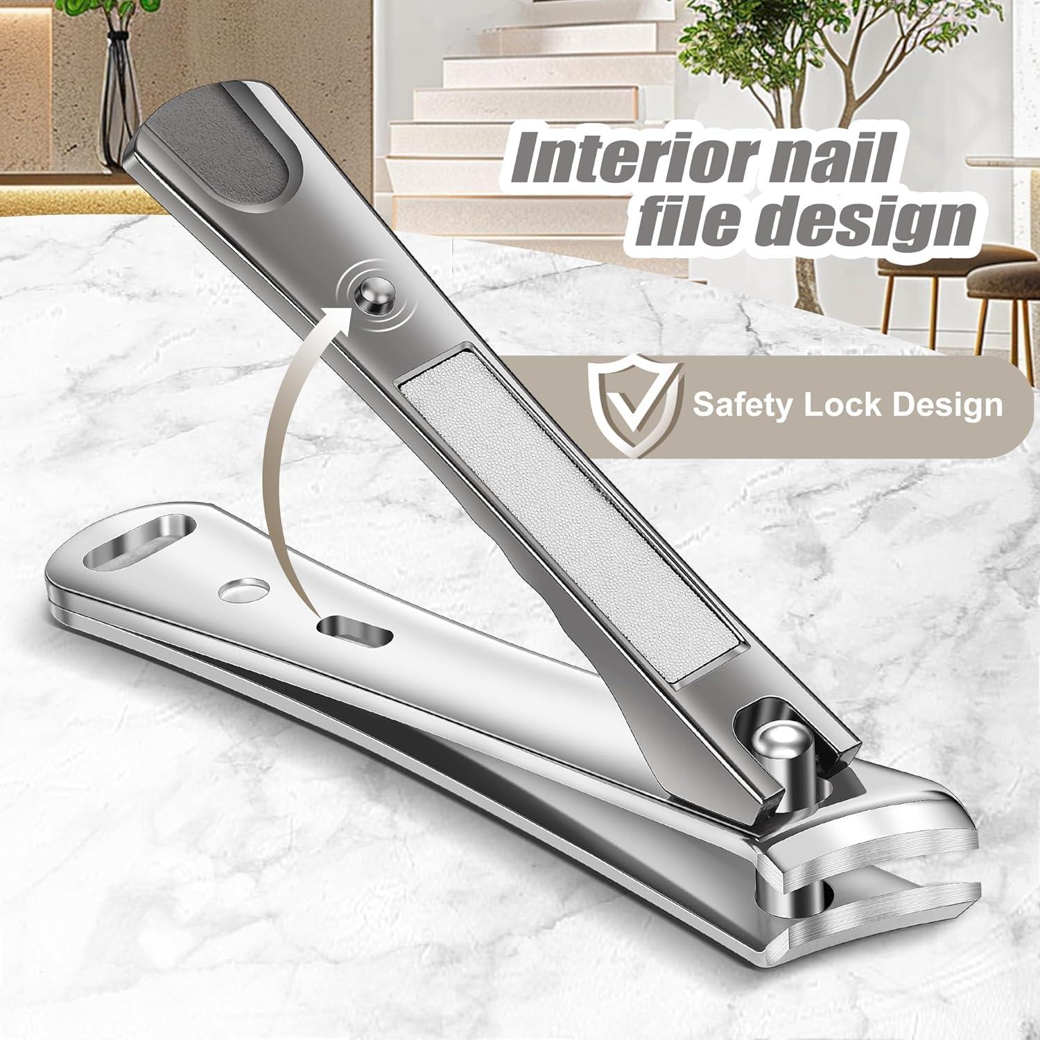 Juego de Cortauñas Premium Eaikuxxi para Uñas de Manos y Pies