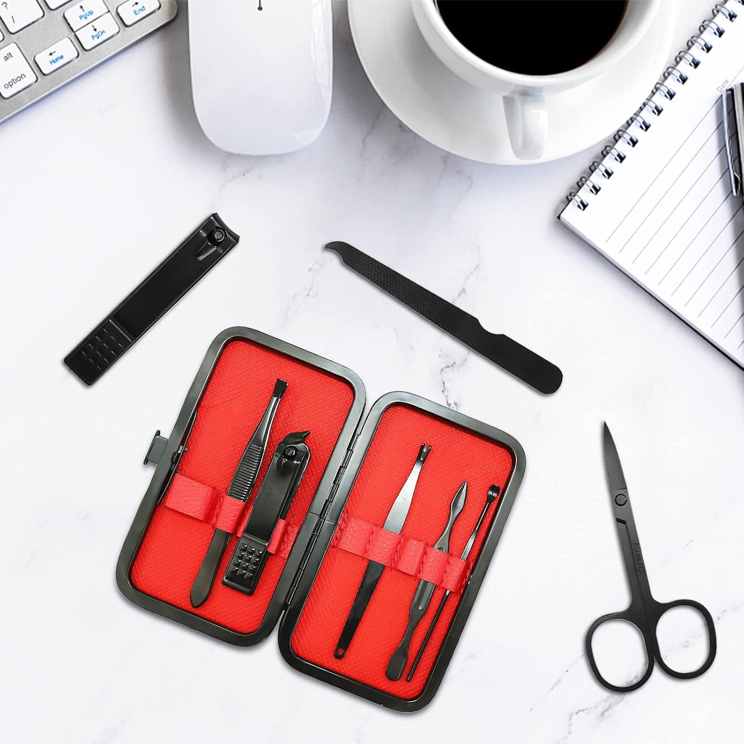 Set de Manicura 8 Piezas ONEHERE - Cortauñas y Herramientas