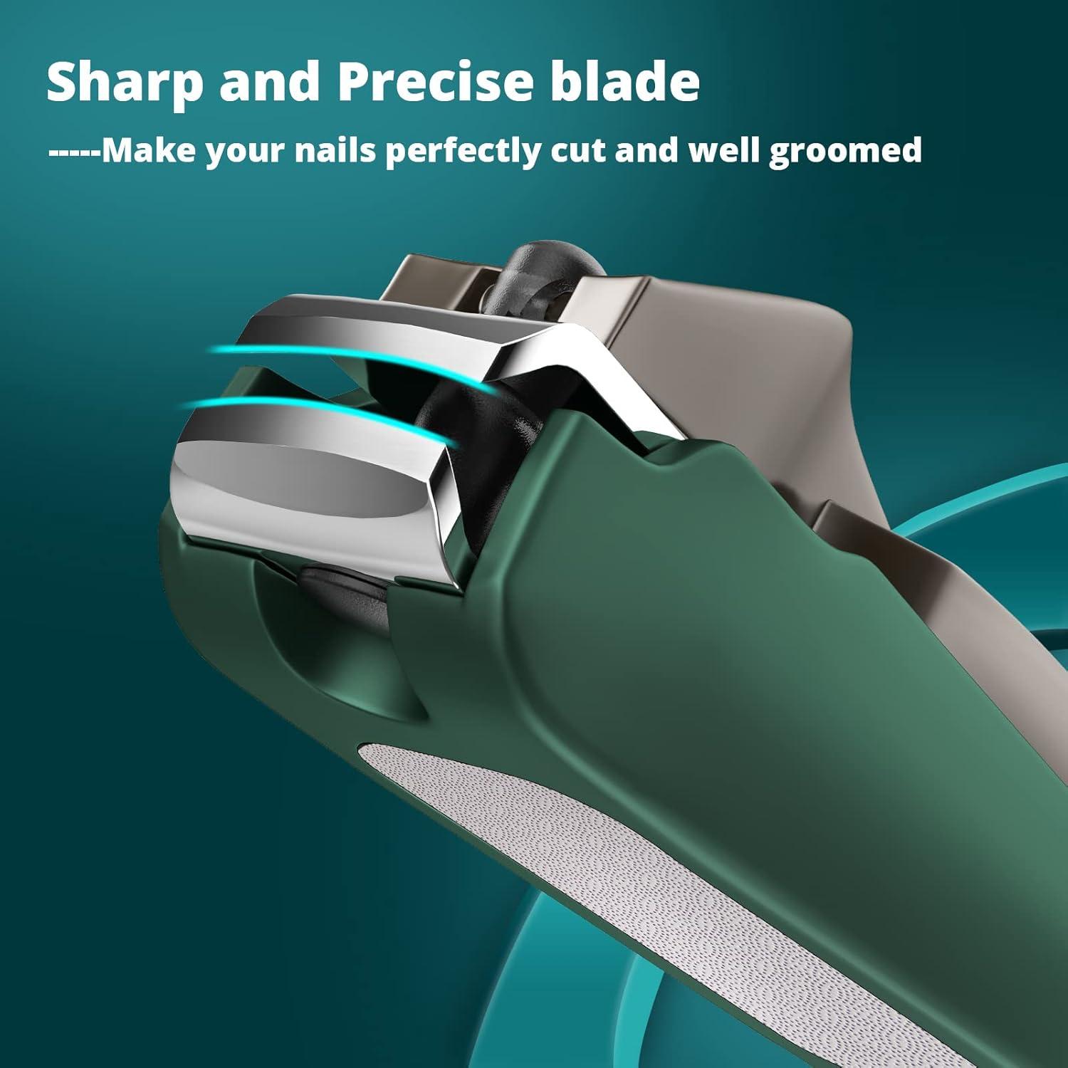 Juego de Cortauñas LY - 3 Piezas Acero Inoxidable Afilado