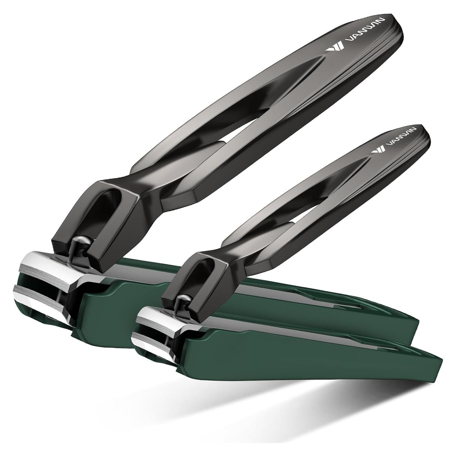 Cortauñas VANWIN 2-pack Grande y Pequeño con Recolector