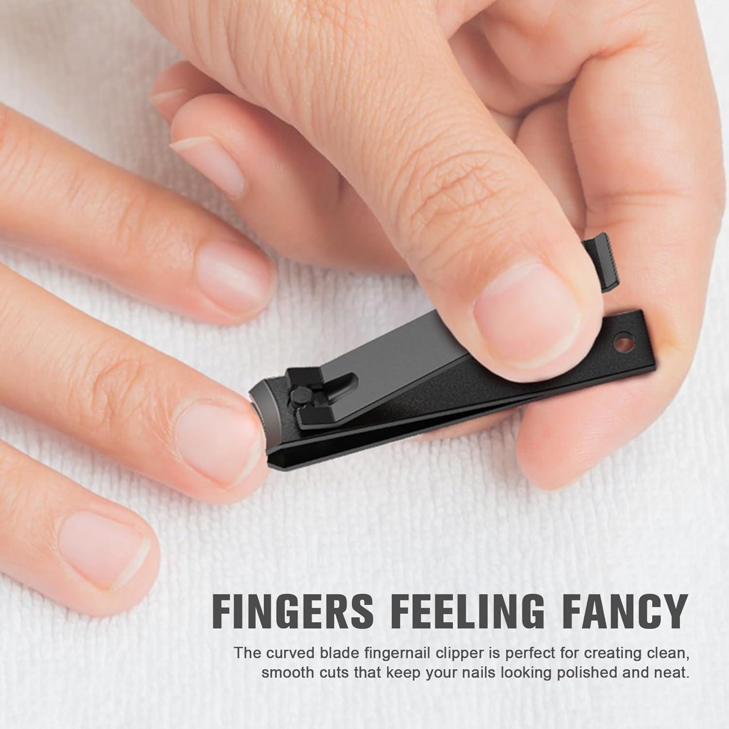 Set de Cortauñas FERYES 3 Piezas para Uñas Gruesas y Difíciles