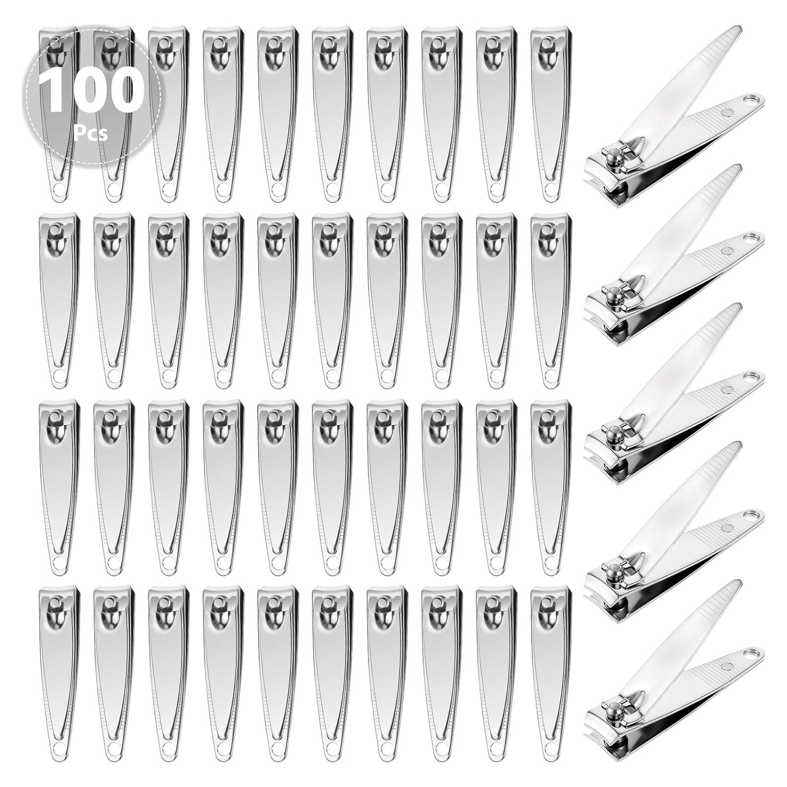 Set de 100 Cortauñas de Acero Inoxidable DIVINA VITAE
