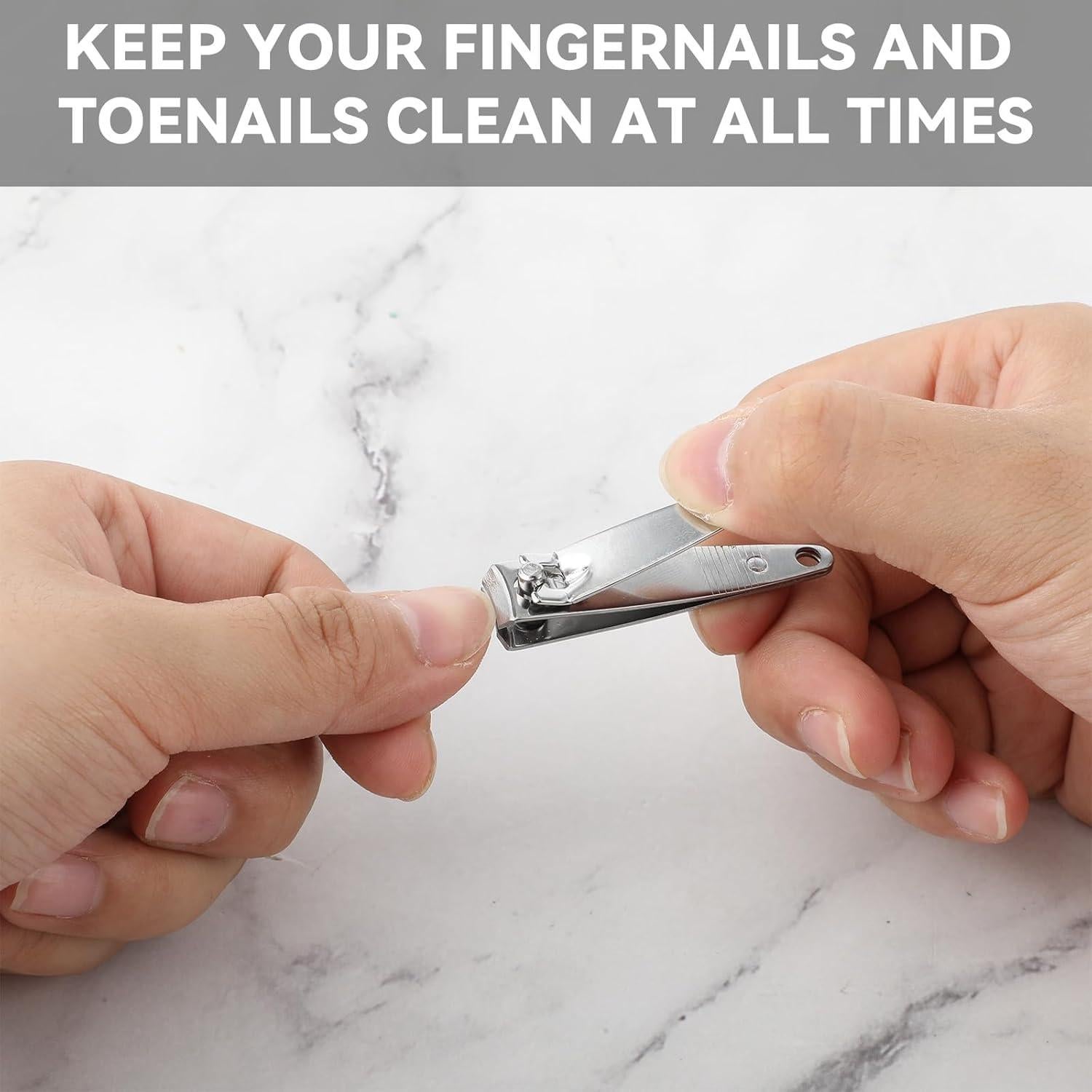 Set de 100 Cortauñas de Acero Inoxidable DIVINA VITAE