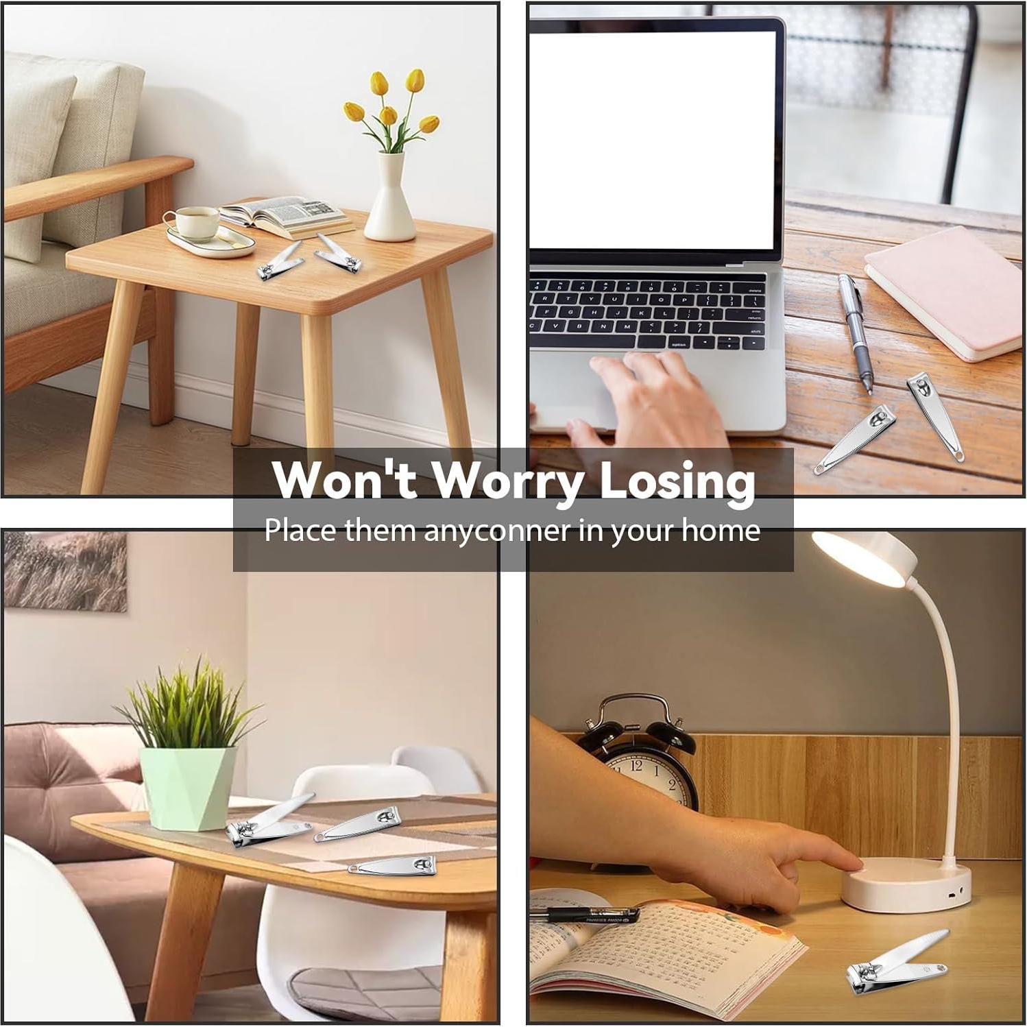 Set de 100 Cortauñas de Acero Inoxidable DIVINA VITAE