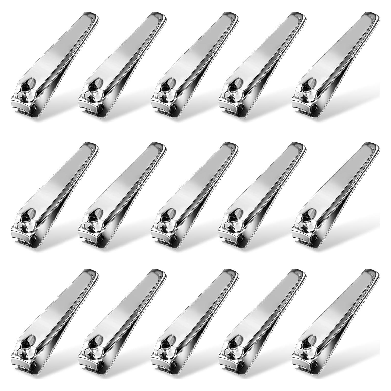 Paquete de 30 cortauñas de acero inoxidable NATZERAT