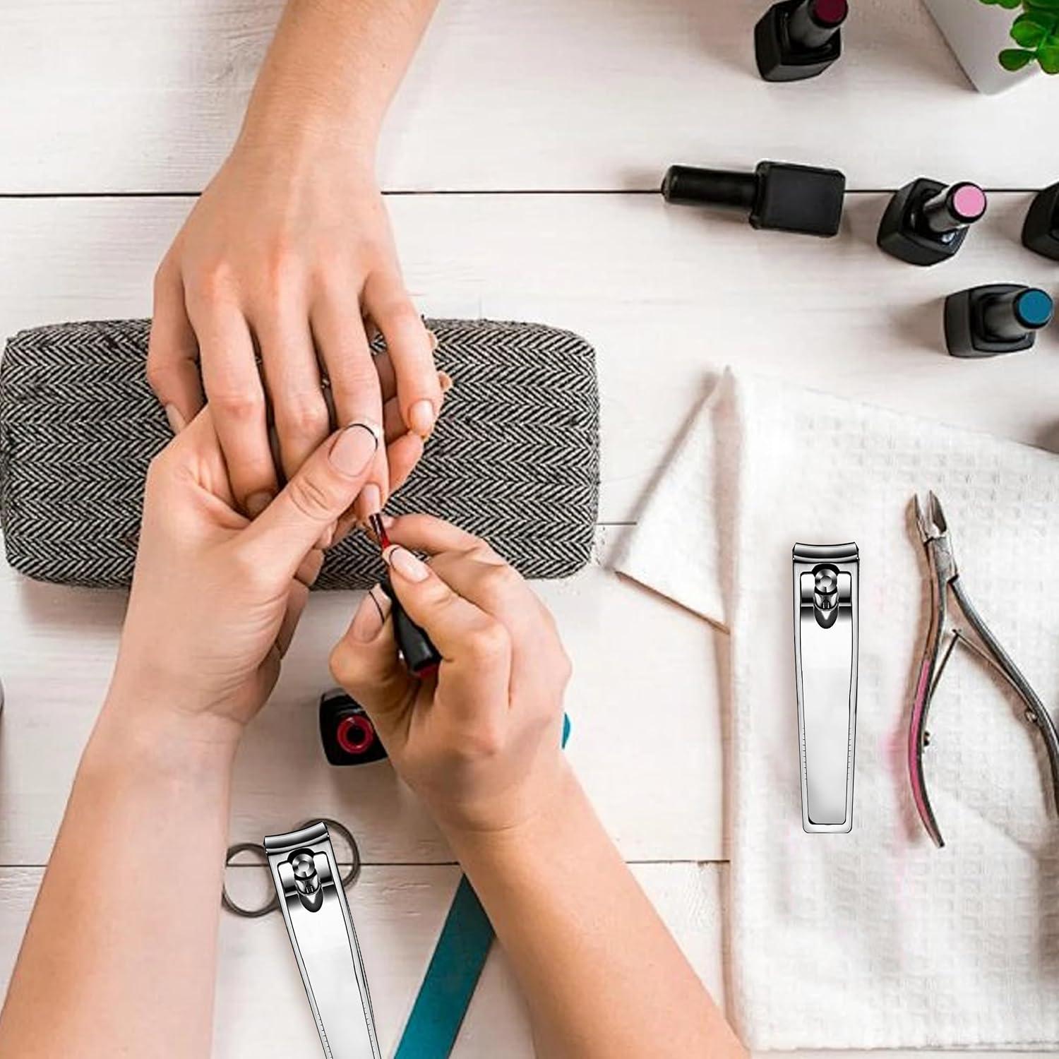 Paquete de 30 cortauñas de acero inoxidable NATZERAT