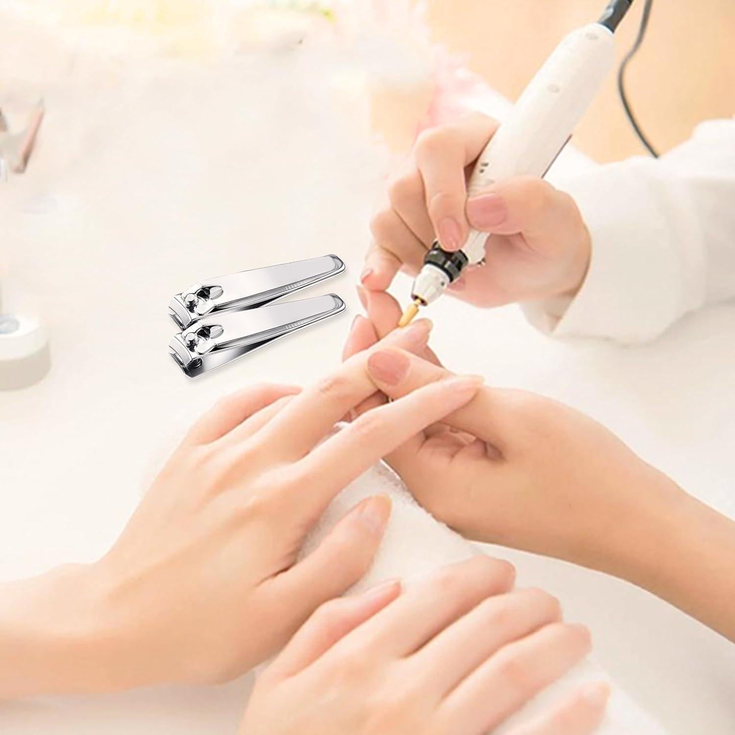 Paquete de 30 cortauñas de acero inoxidable NATZERAT