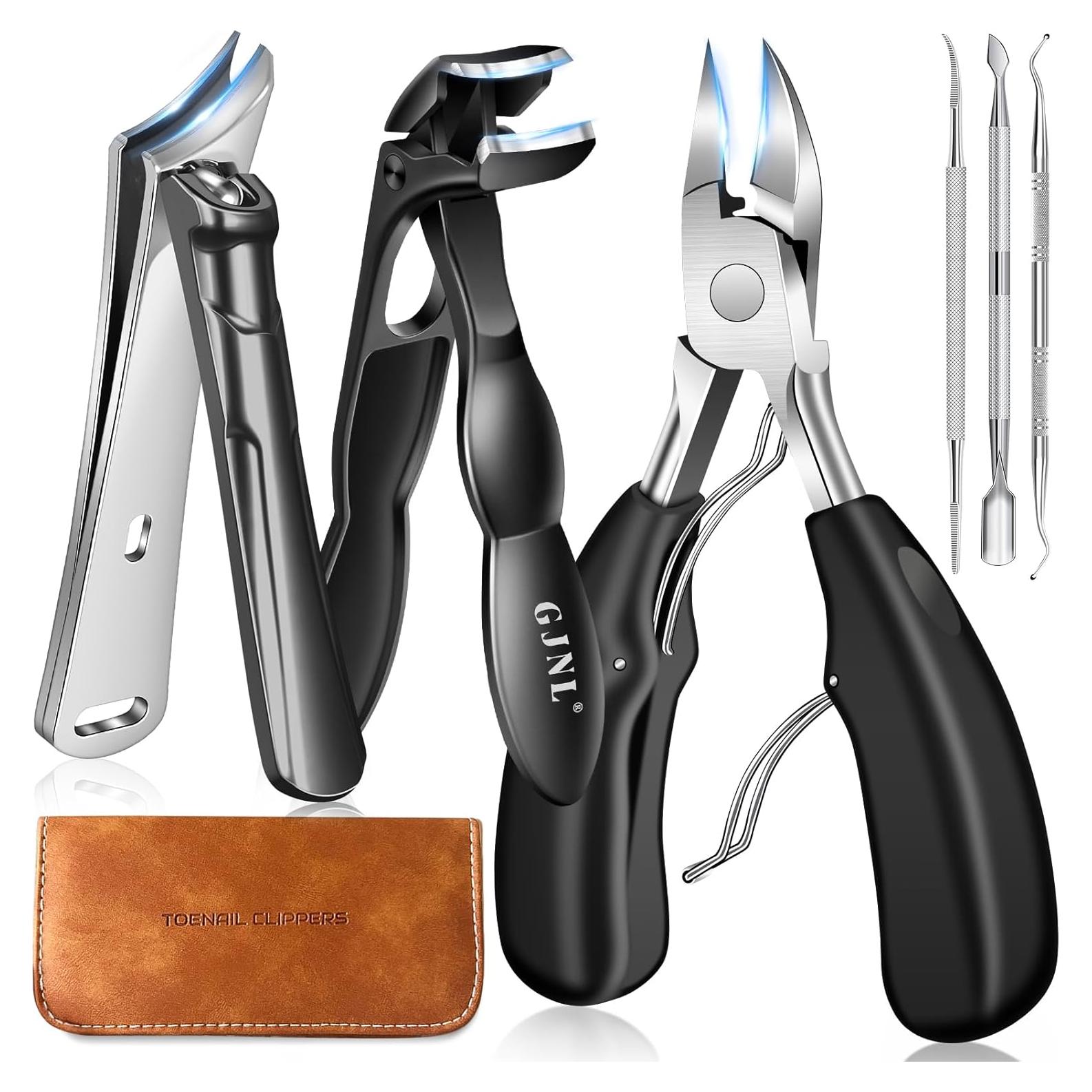 Cortauñas Angulados GJNL 2025 para Uñas Gruesas y Encarnadas