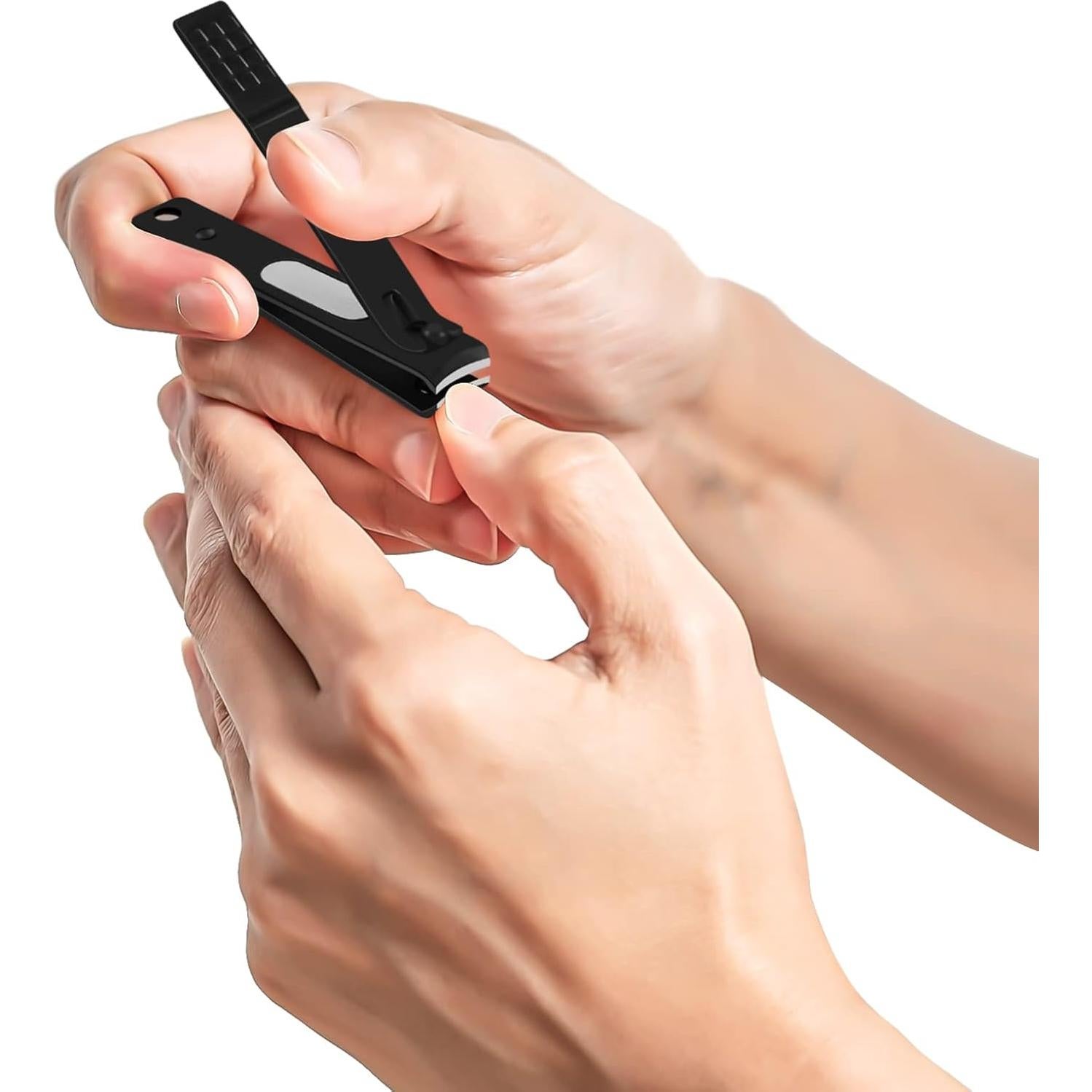 Juego de Cortauñas JAZZZNAP Acero Inoxidable Negro