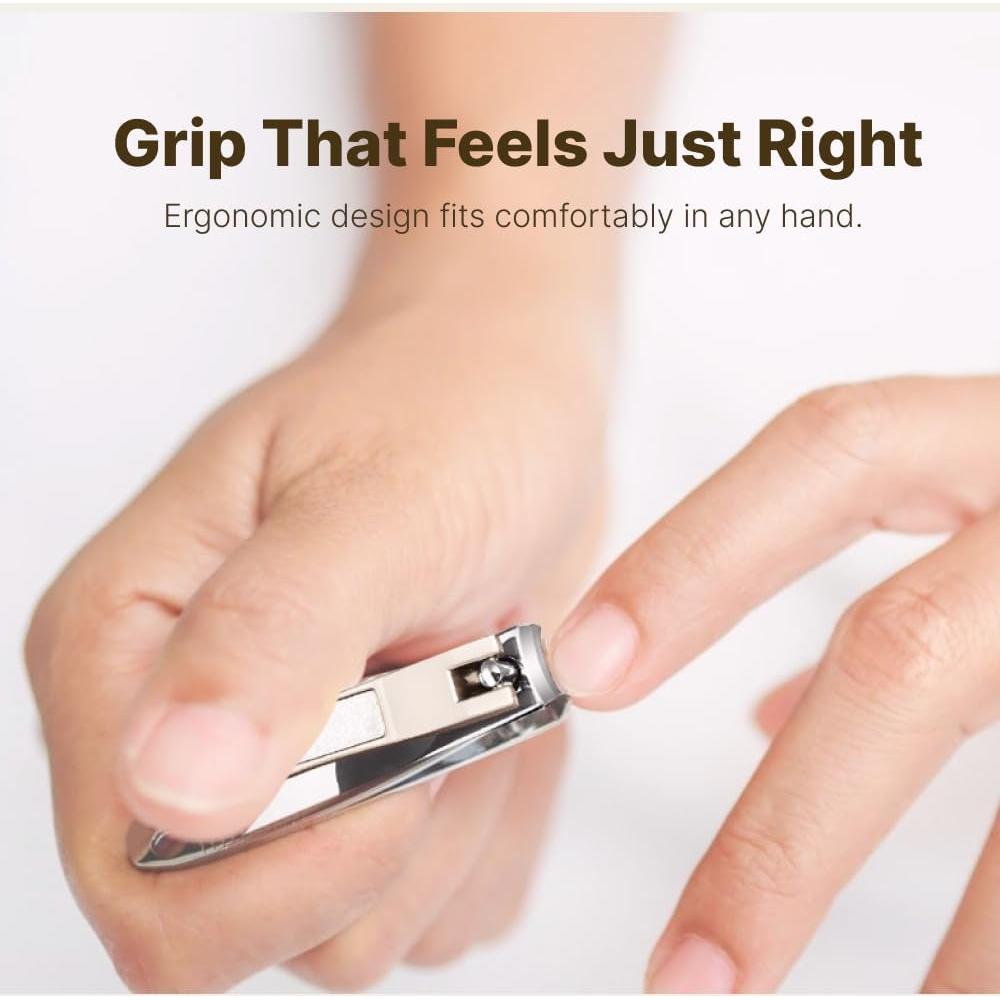 Juego de cortaúñas 2 piezas Lsomejeku acero inoxidable