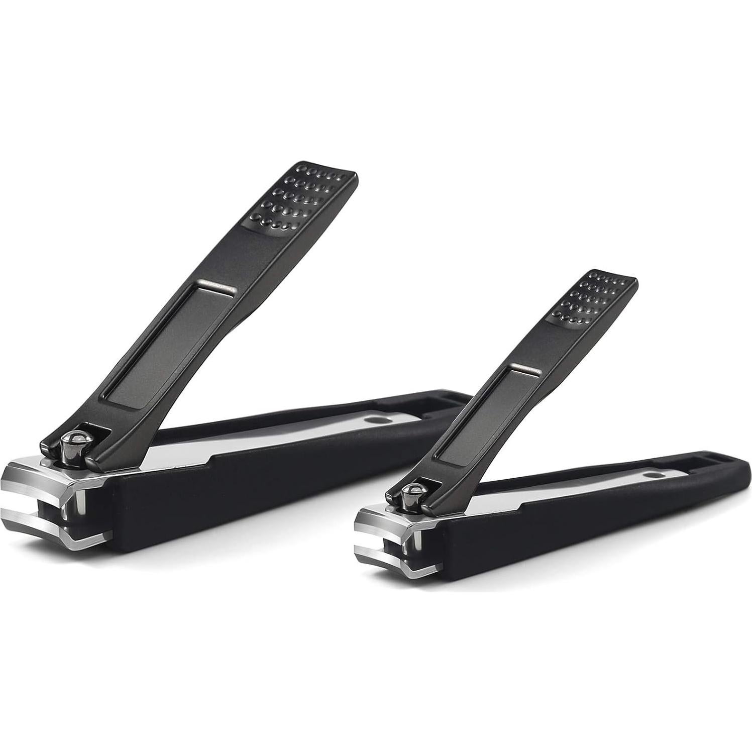 Set de Cortauñas FERYES con Recogedor 2 Piezas Acero Inoxidable