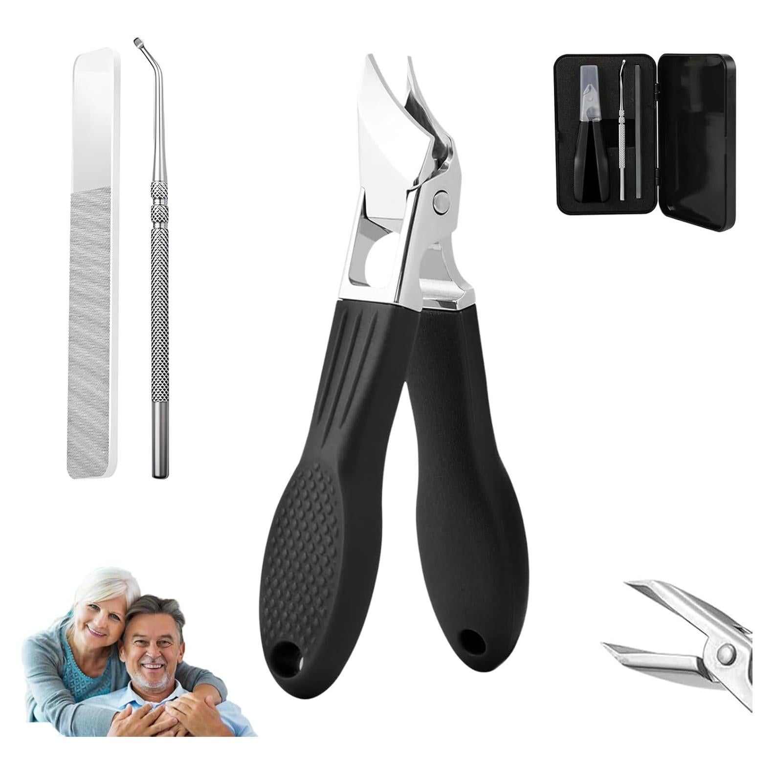 Cortauñas Pico de Águila Futangwenhua - 3 Piezas, Antideslizante