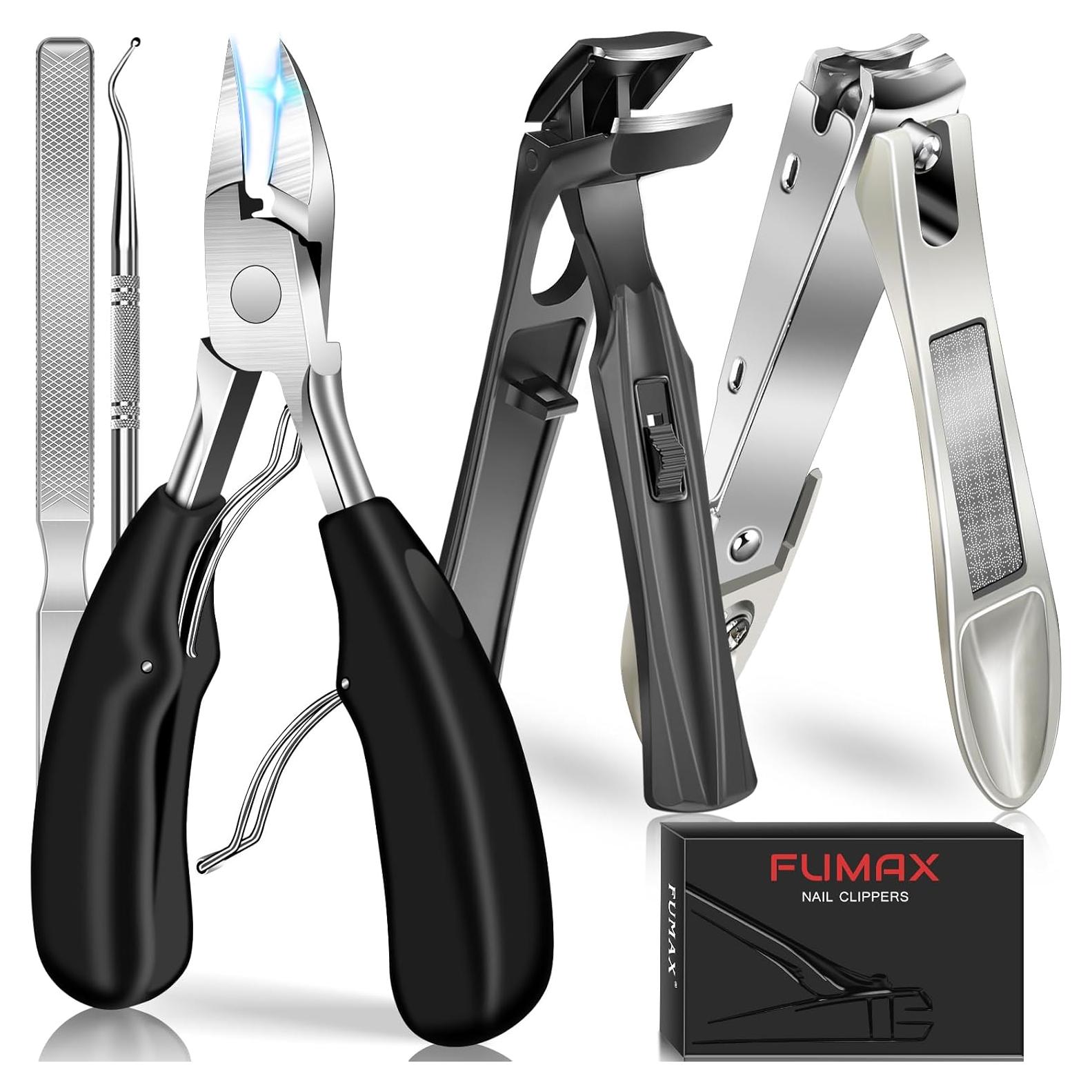 Cortauñas FUMAX para Uñas Encarnadas y Gruesas - Set 5 en 1