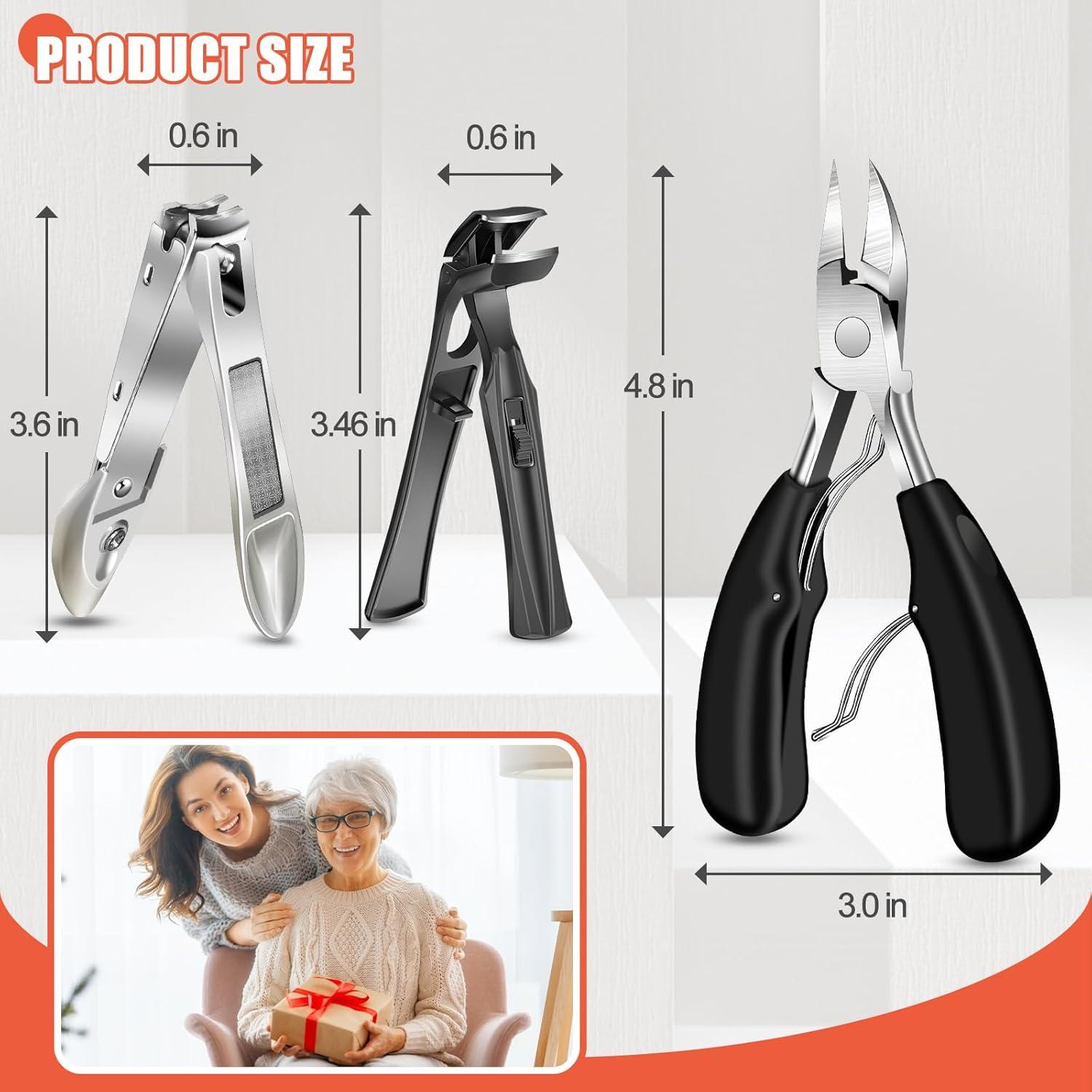 Cortauñas FUMAX para Uñas Encarnadas y Gruesas - Set 5 en 1