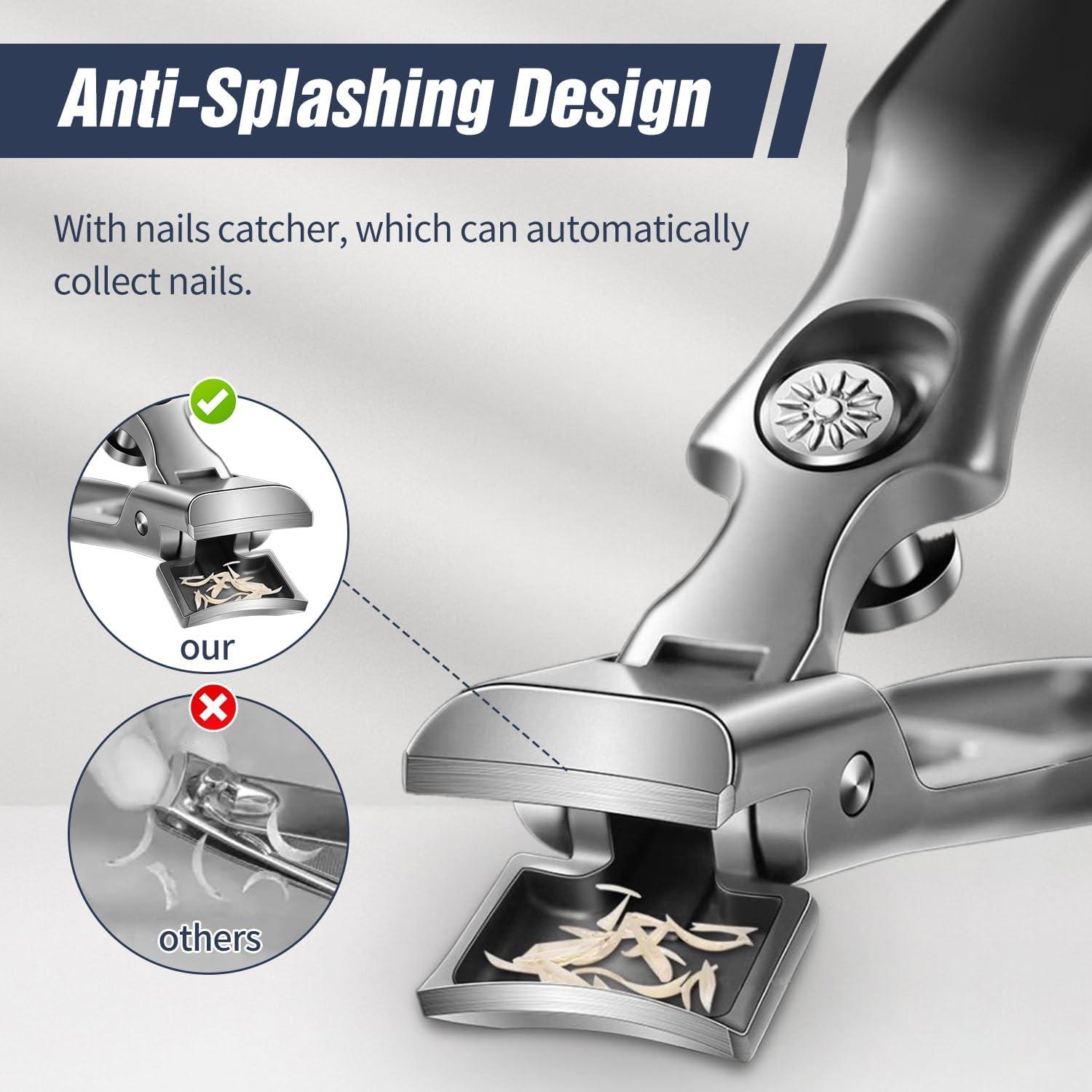 Cortauñas Alemanes Hoiuter 2025 Acero Inoxidable Plata