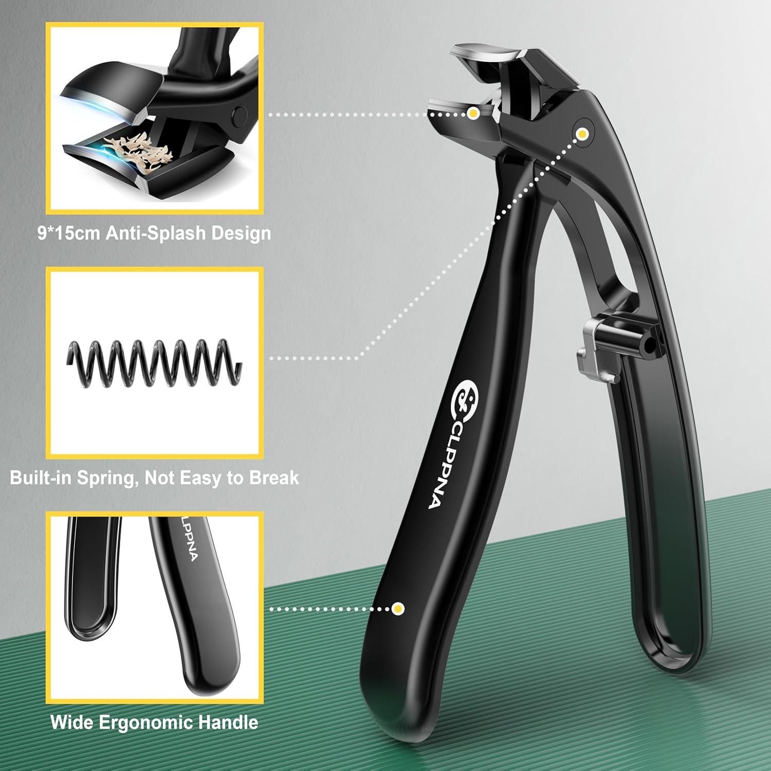 Cortauñas CLPPNA para Uñas Gruesas - Set de 4 Piezas