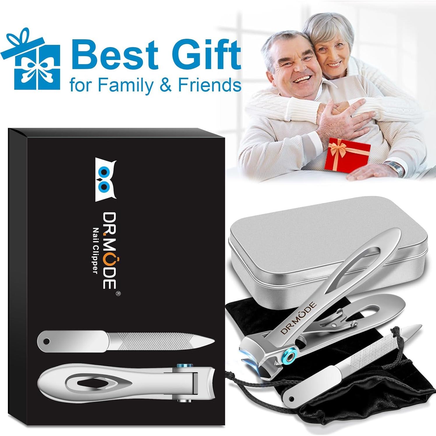 Cortauñas DRMODE para Uñas Gruesas - Acero Inoxidable 16mm