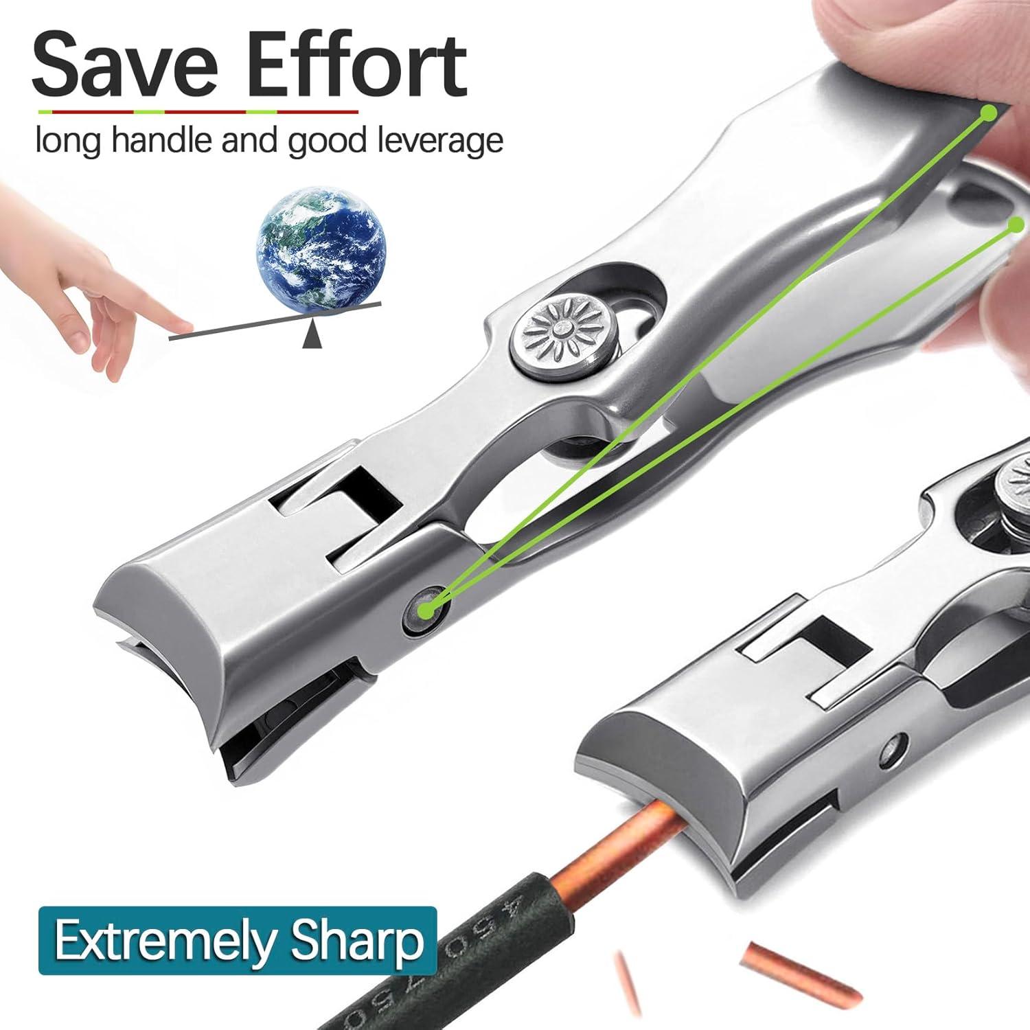 Cortauñas Curvados Vogarb para Uñas Gruesas y Encarnadas