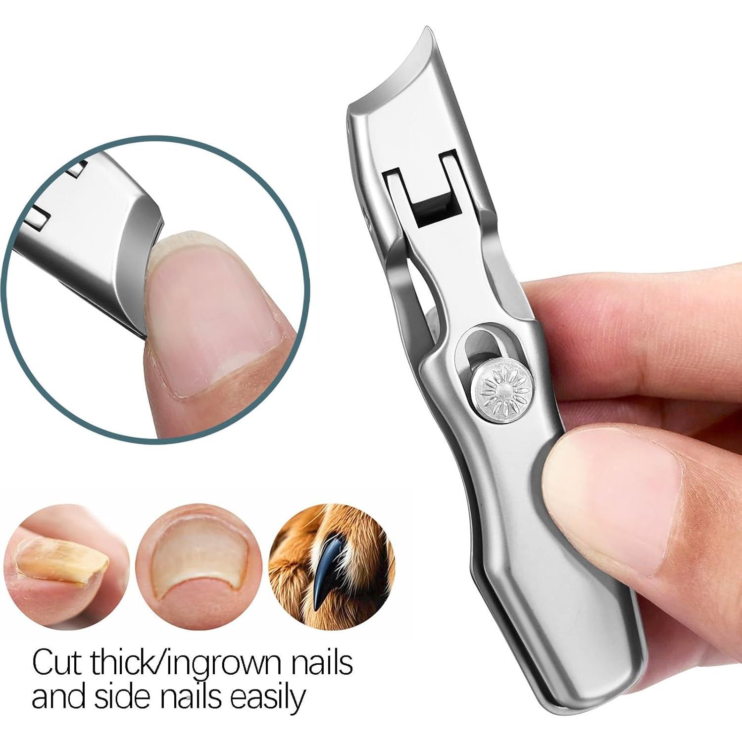 Cortauñas Curvados Vogarb para Uñas Gruesas y Encarnadas