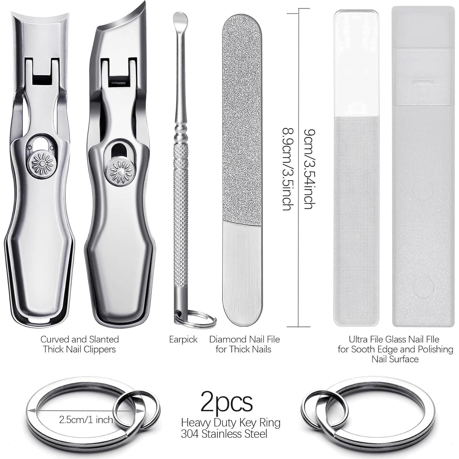 Cortauñas Curvados Vogarb para Uñas Gruesas y Encarnadas