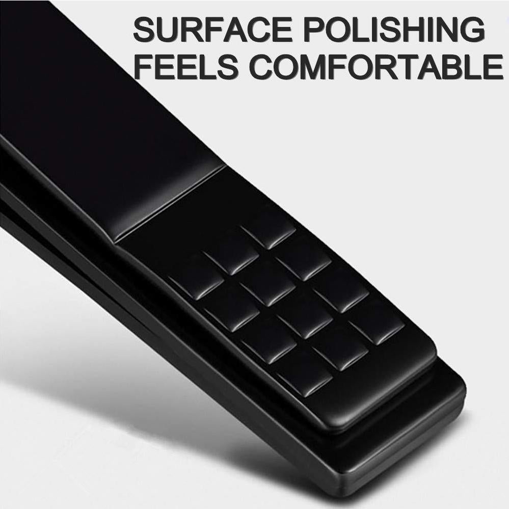 Kit de Manicura 7 Piezas QURIPE Acero Inoxidable Negro