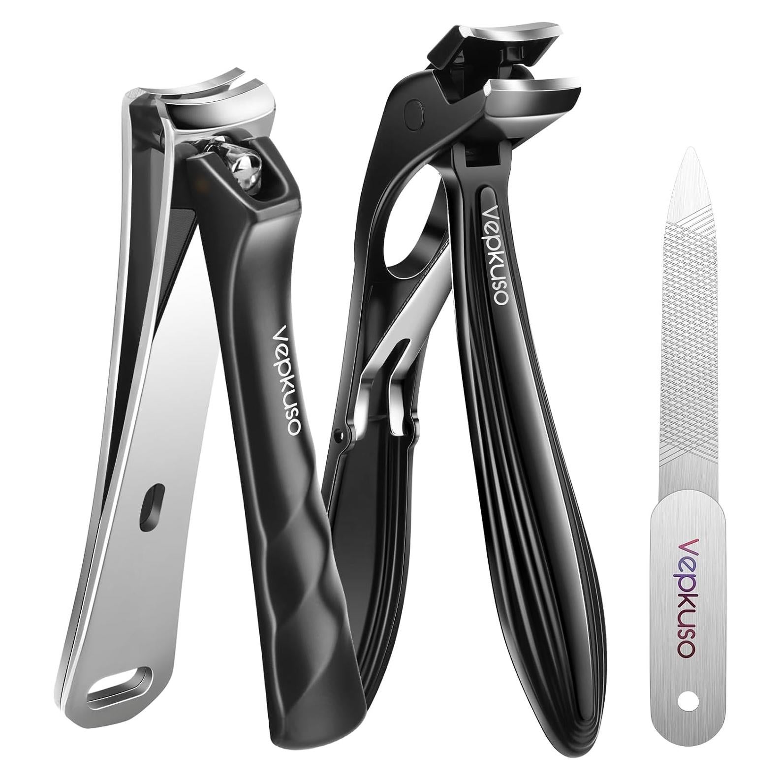 Set Cortauñas Profesional Vepkuso - Acero Inoxidable, Ergonomía