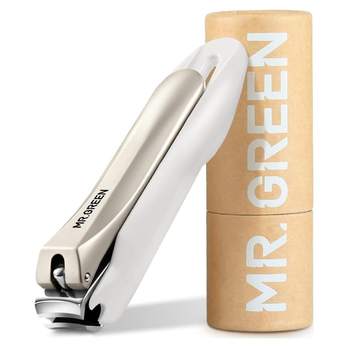 Cortauñas MR.GREEN Mediano Anti Salpicaduras Acero Inoxidable