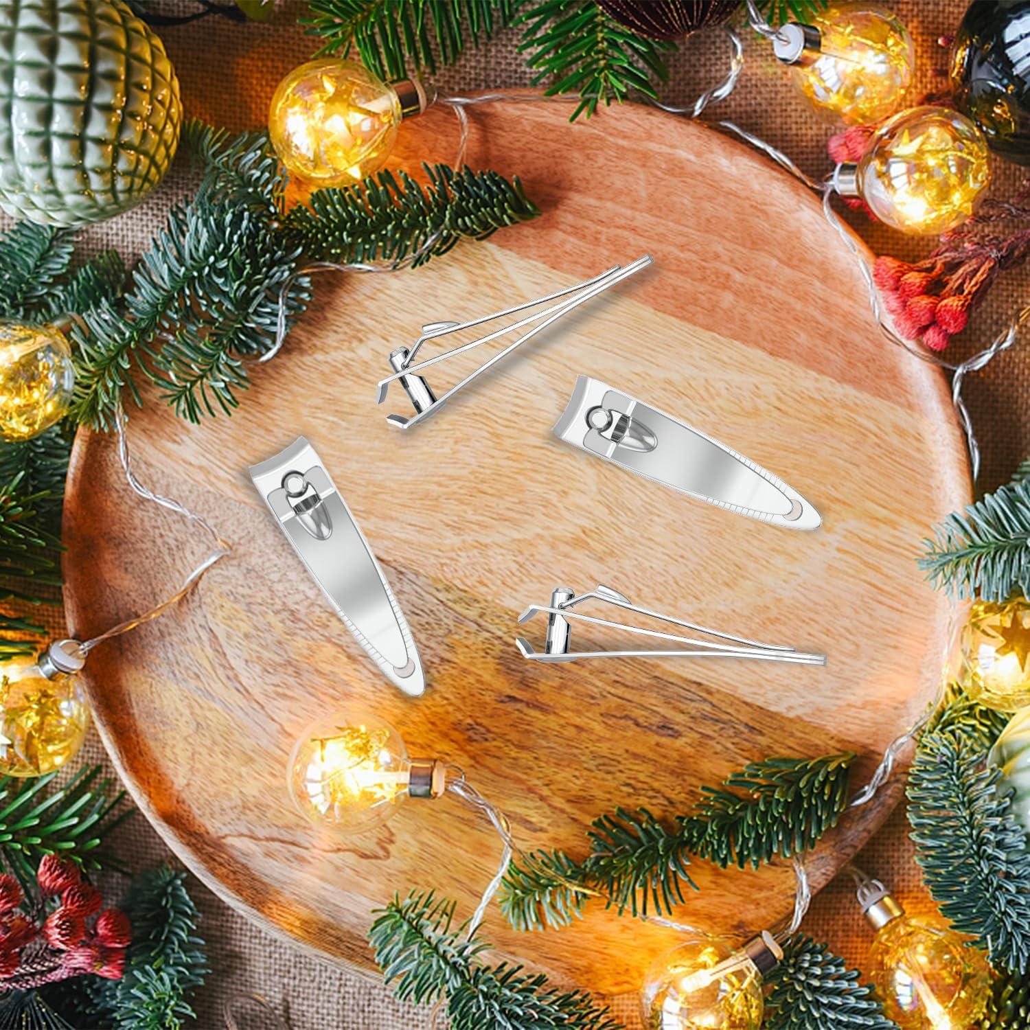 Set 30 Cortauñas de Acero Inoxidable Goiio - 5x1 cm