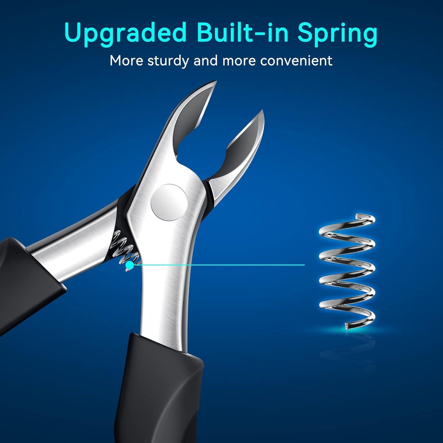 Cortauñas Profesional Huing para Uñas Gruesas y Encarnadas