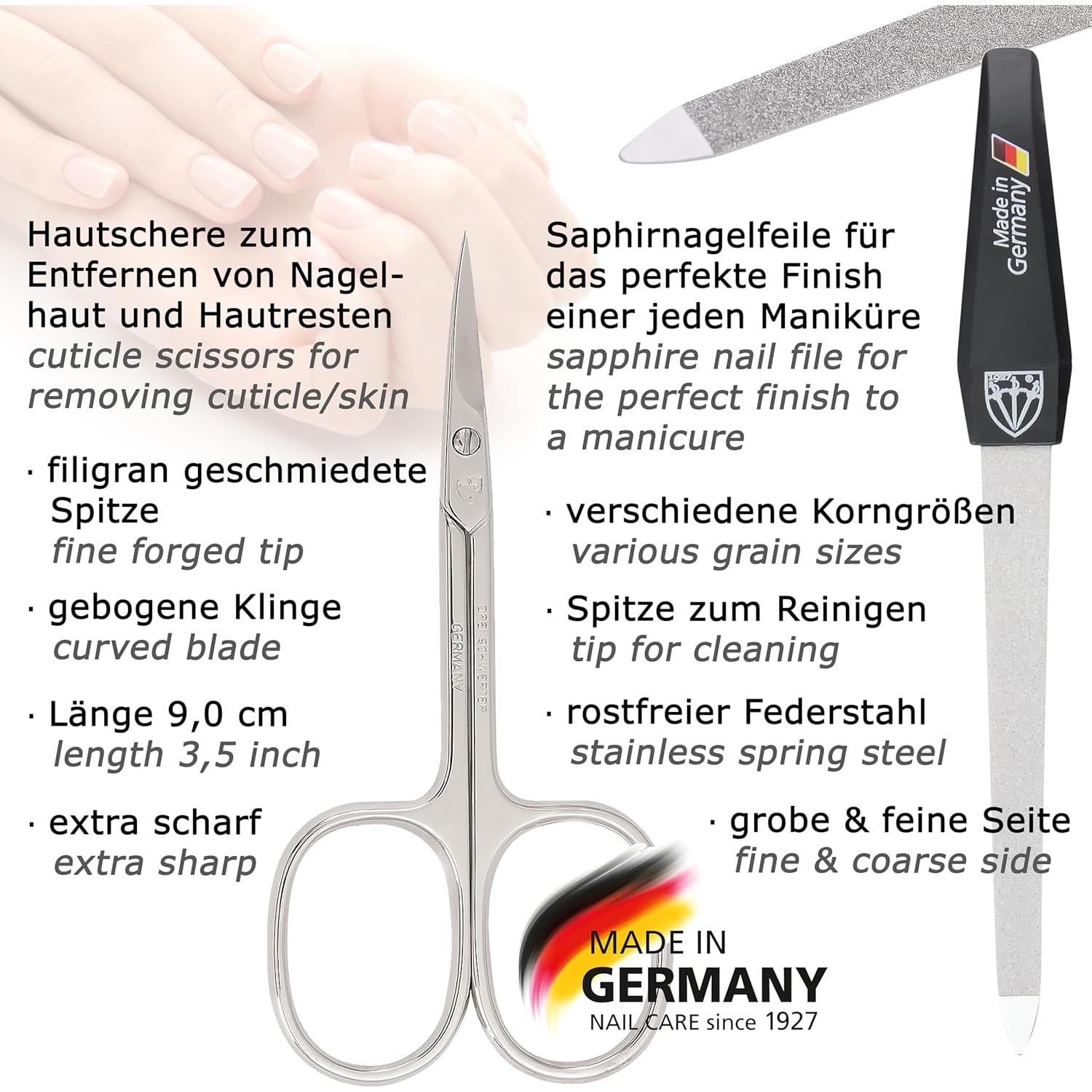 Set de Manicura y Pedicura 3 Espadas Alemania - 5 Piezas