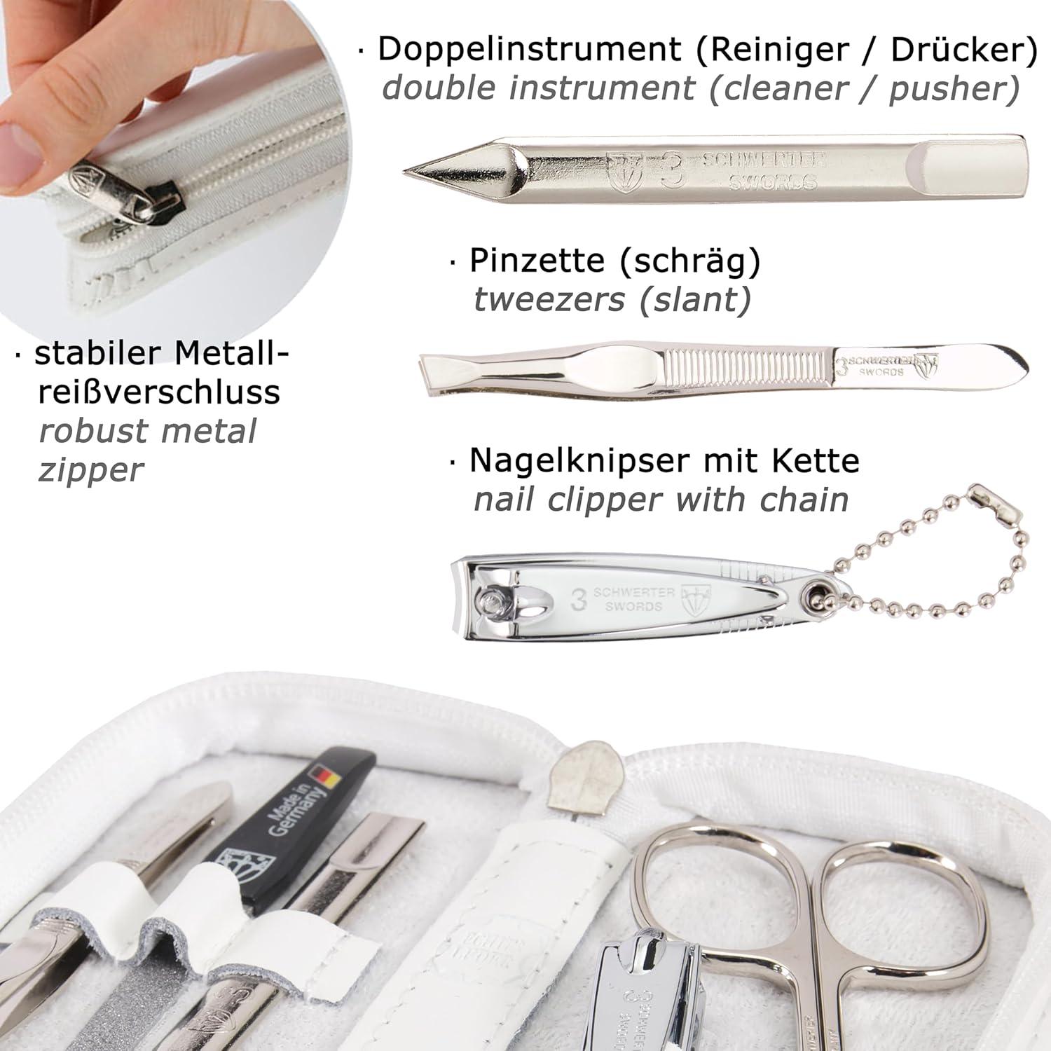 Set de Manicura y Pedicura 3 Espadas Alemania - 5 Piezas