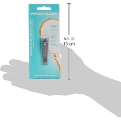 Cortauñas de acero inoxidable Tweezerman 6.99x4.75cm