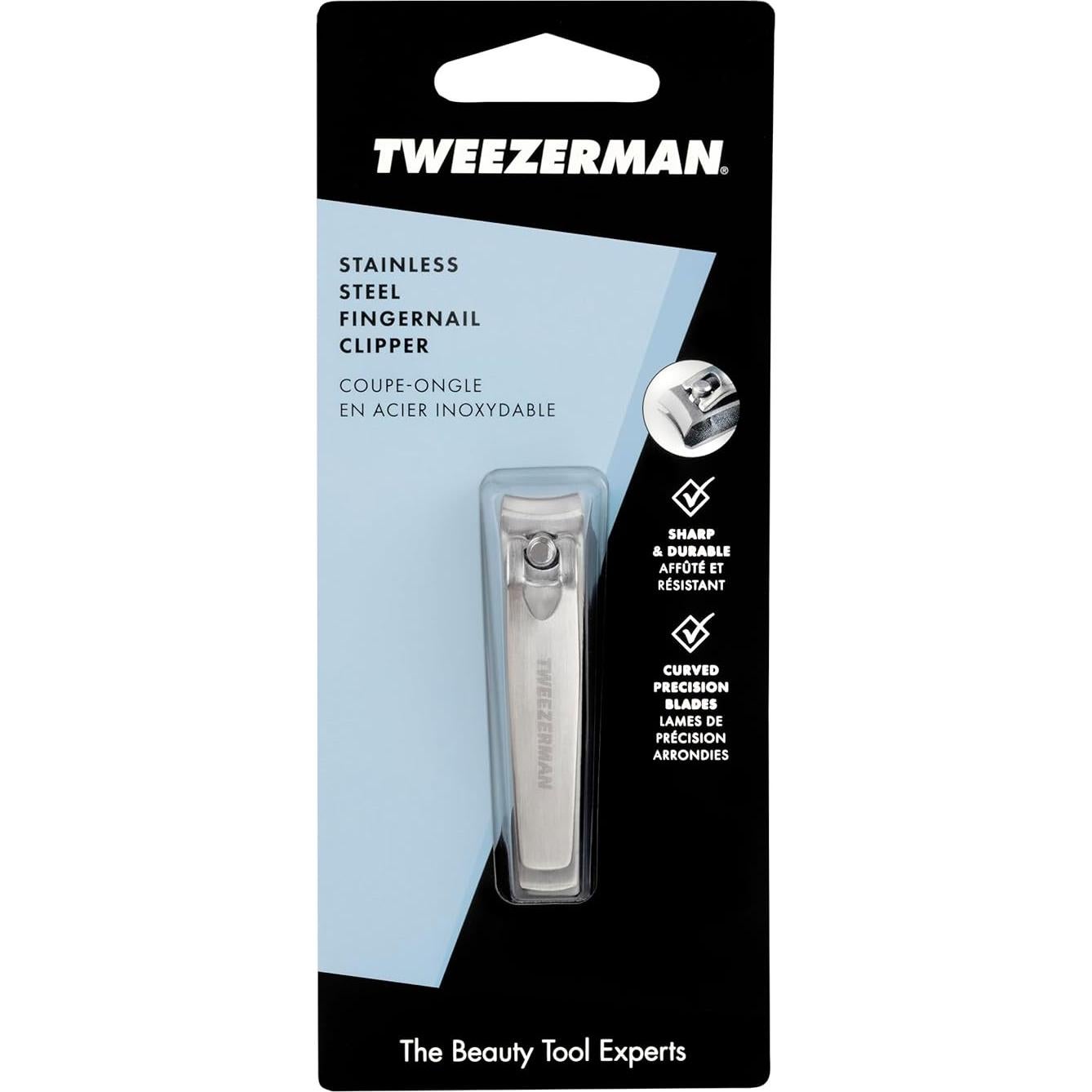 Cortauñas de acero inoxidable Tweezerman 6.99x4.75cm